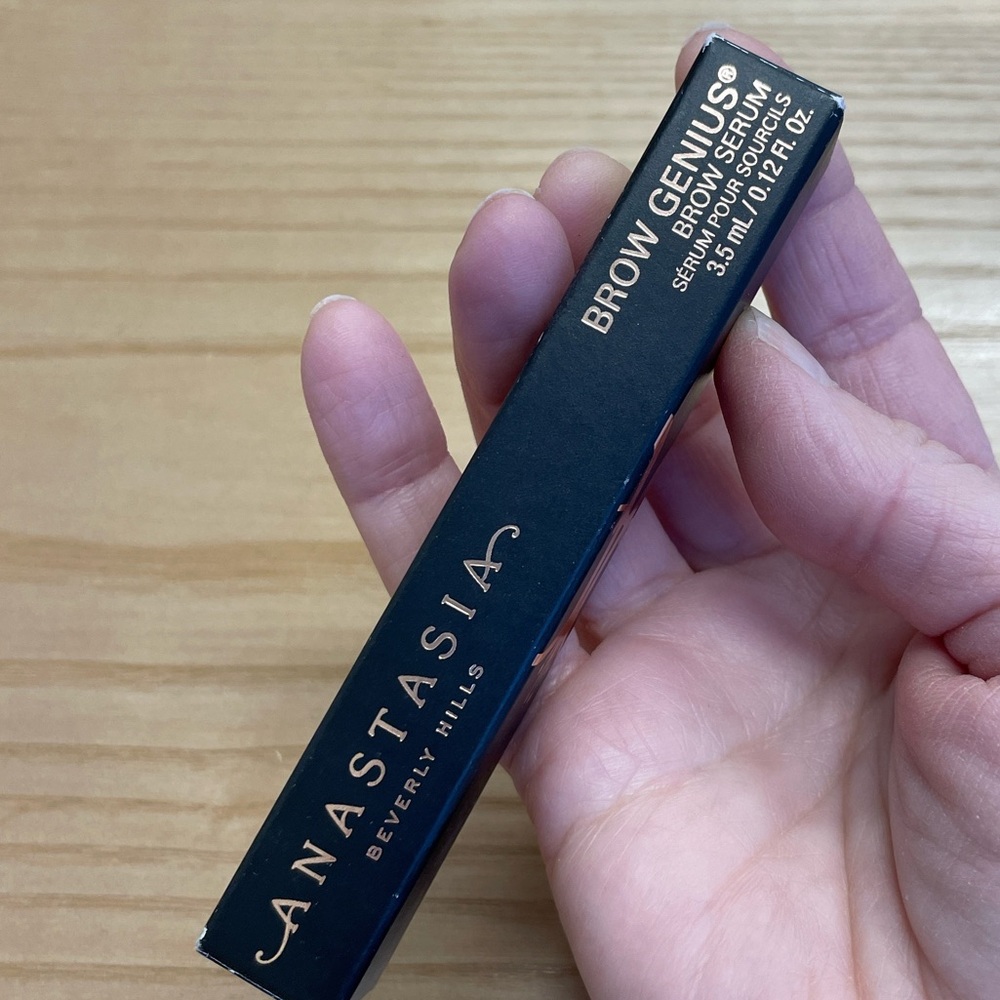 Anastasia Beverly Hills Brow Genius Eyebrow Serum Box - Black and Gold